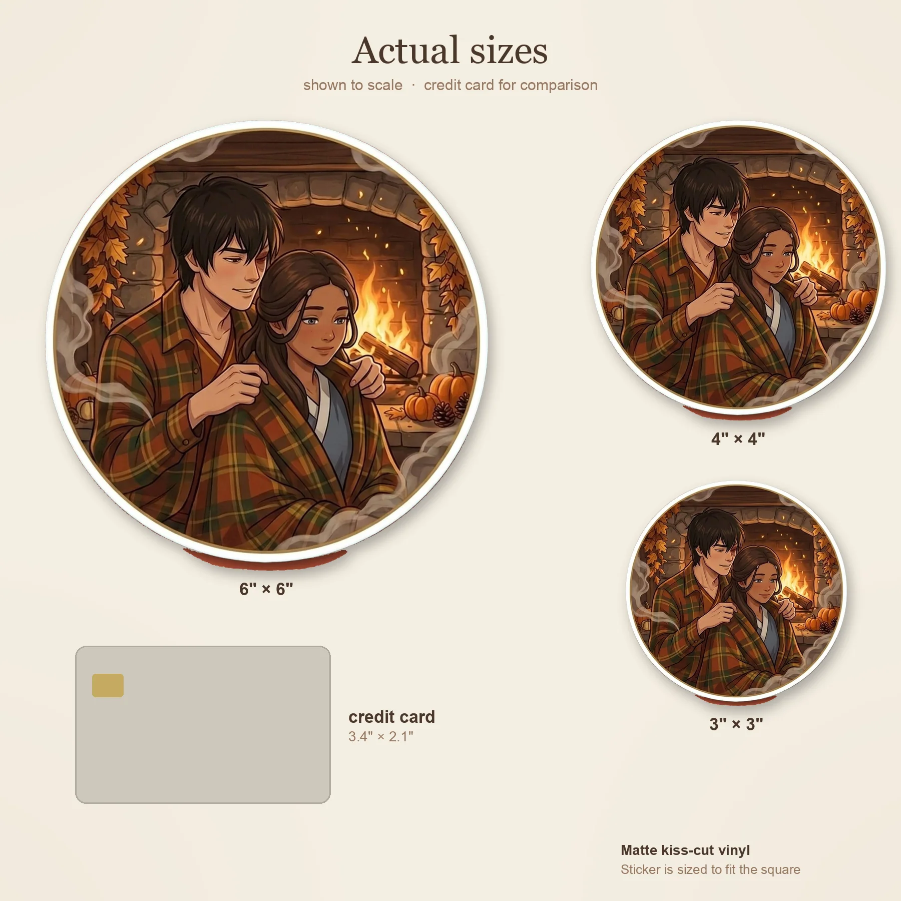 Zuko and Katara enjoy the changing autumn leaves in this peaceful scene of quiet companionship and warmth., view 3