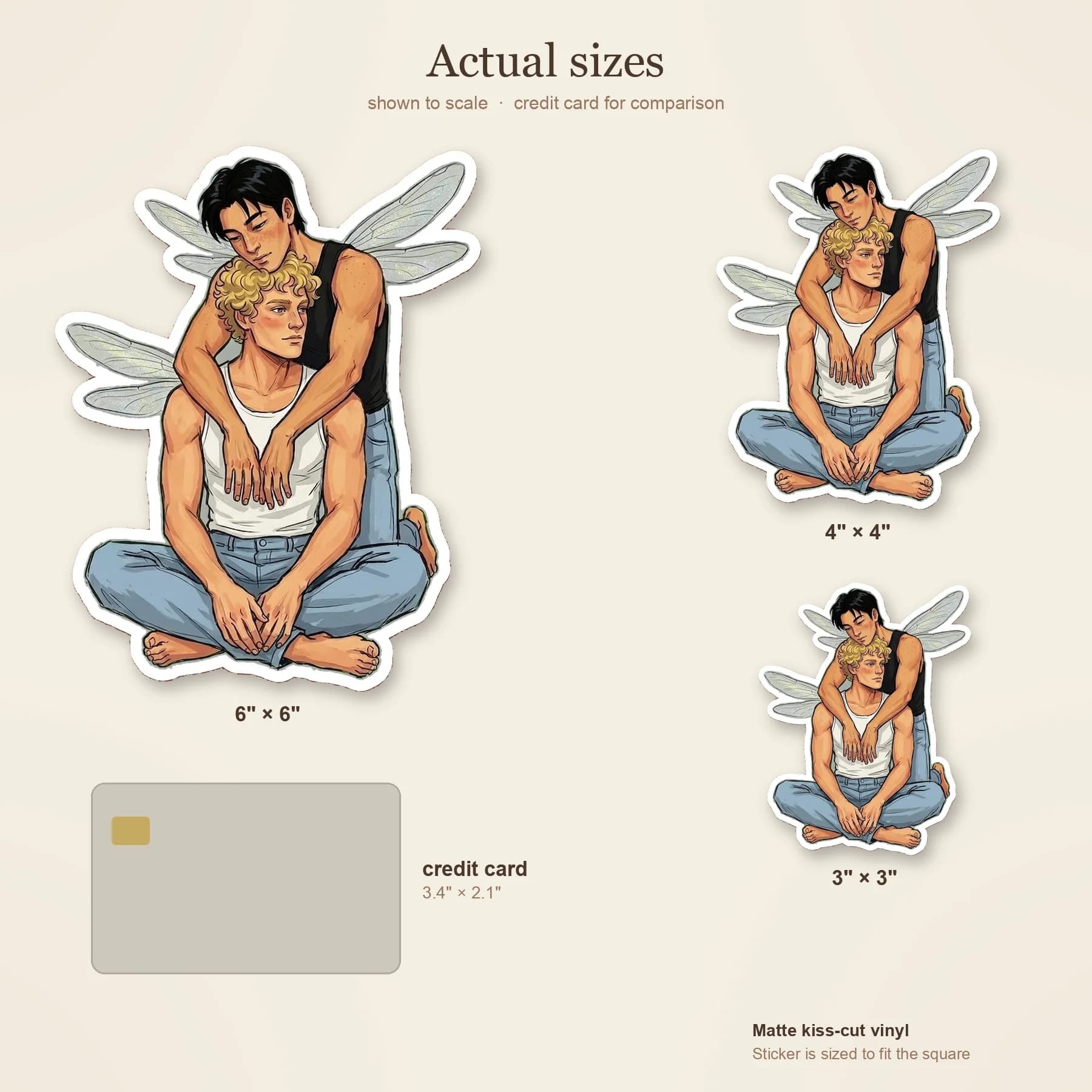 A delicate winged fairy design nods subtly to the fiery, deeply hidden romance between two heavily rivaled hockey captains., view 3