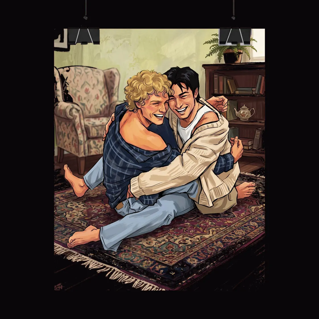 Ilya and Shane finally embrace in a desperate and emotional reunion that captures the intensity of their hidden romance.