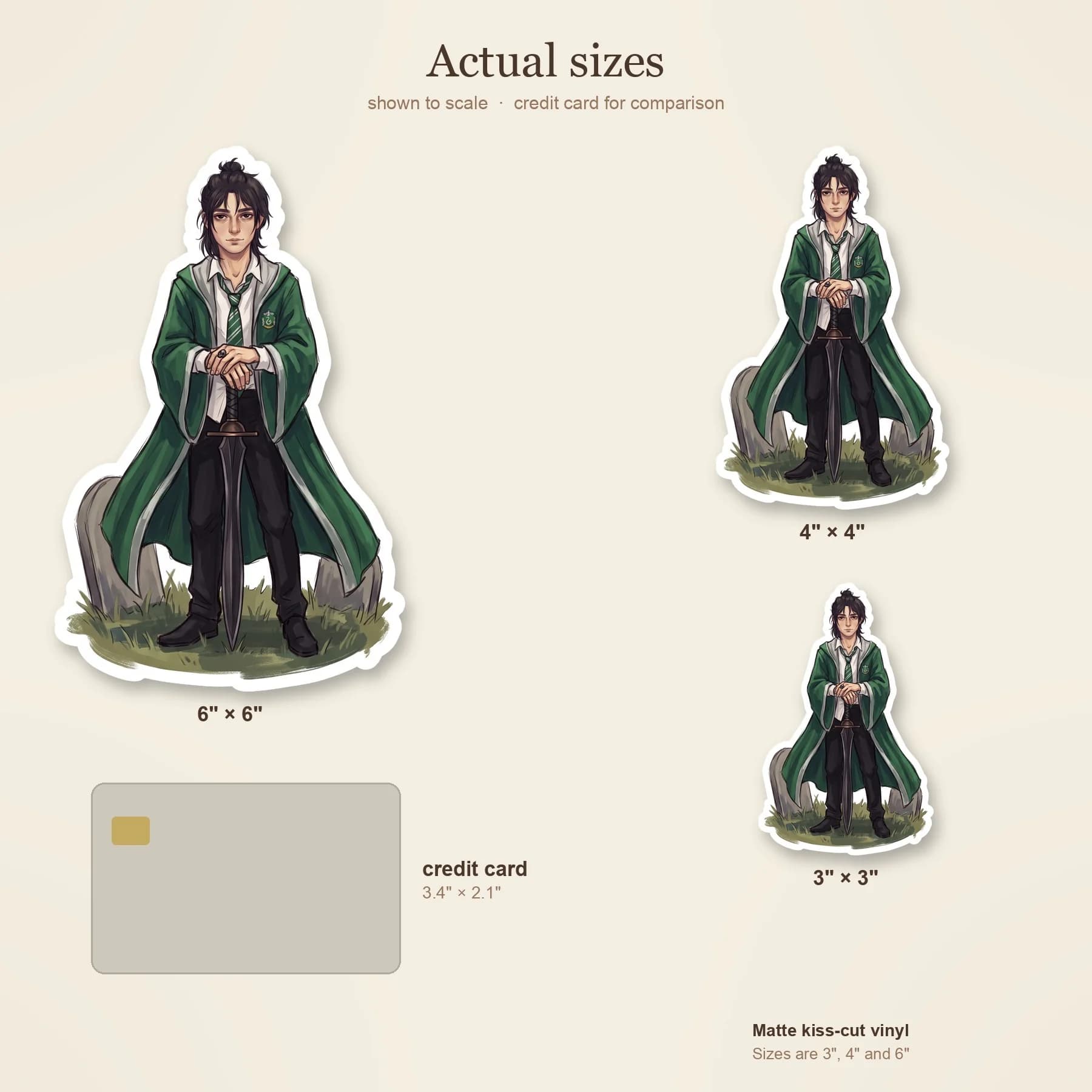 Nico wears a green and silver striped scarf over his usual dark clothes, looking like an exchange student at a magical boarding school. He carries a stack of ancient, dusty textbooks., view 4