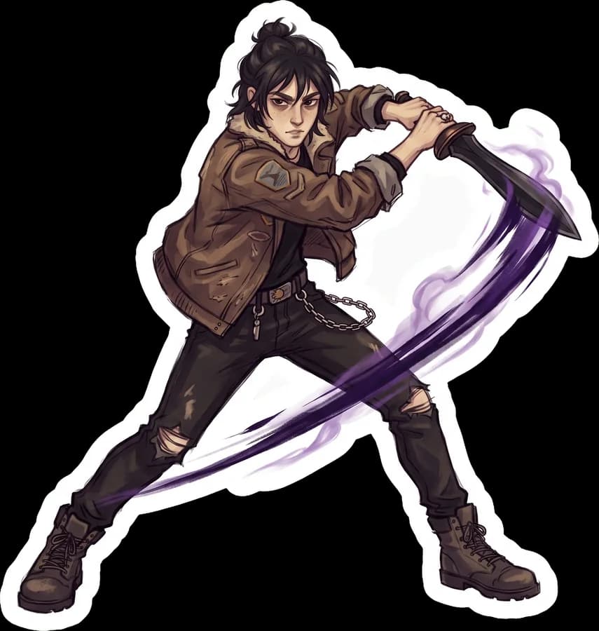 Stygian sweep slash