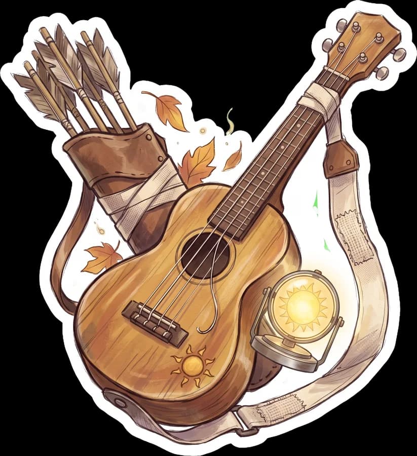 Wooden ukulele