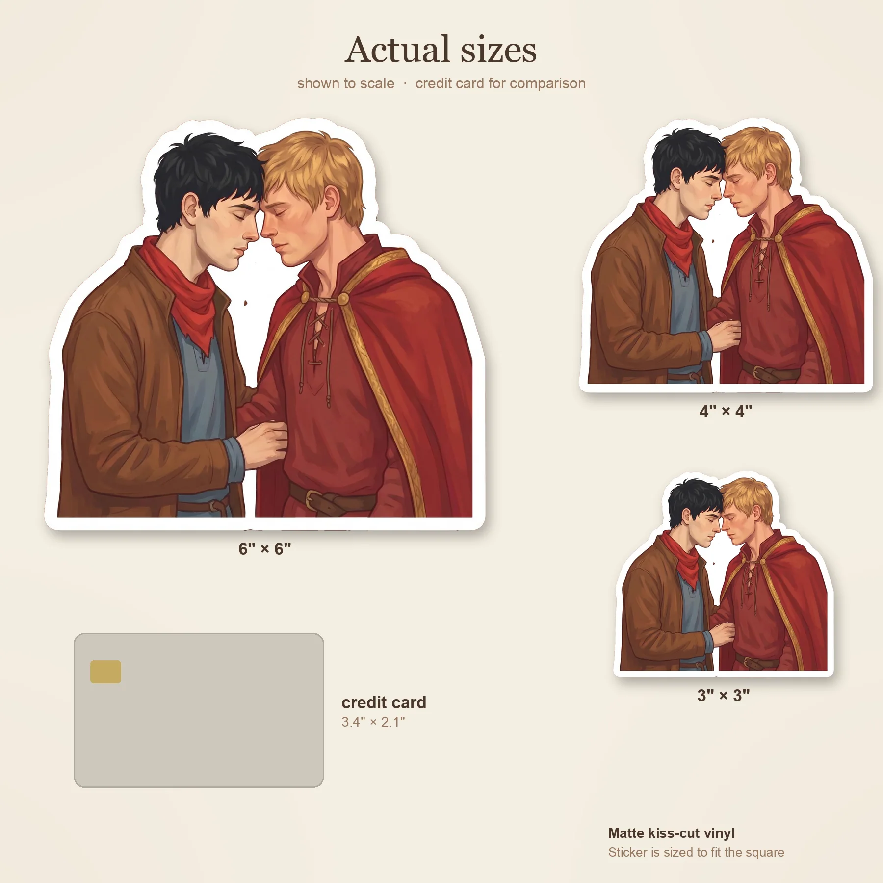 The king and his warlock press their foreheads together while sharing a desperately needed moment of peace., view 3