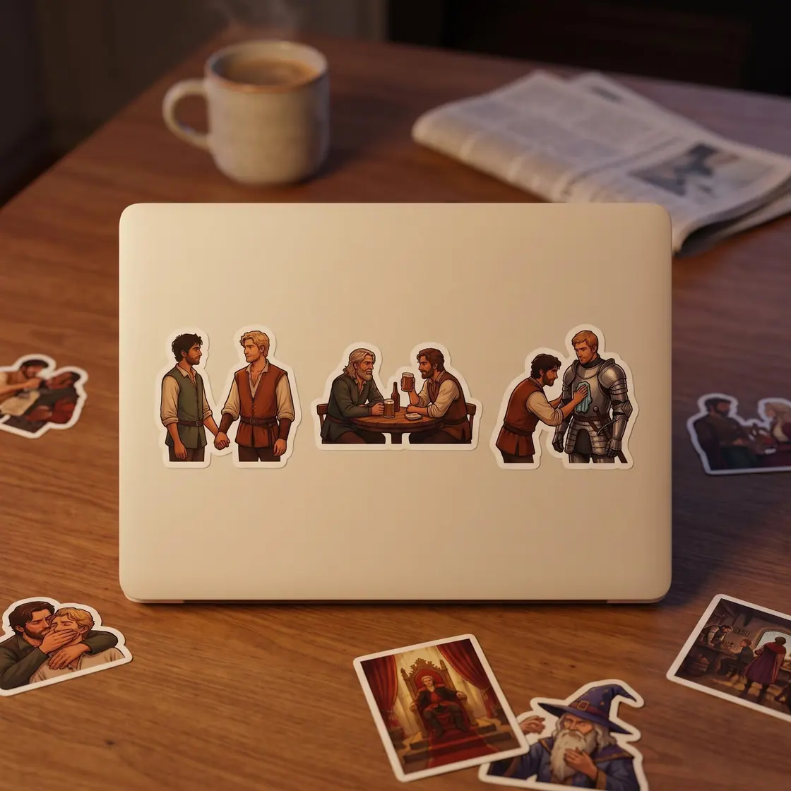 Choose your favorite humorous moments from Camelot to build a customized assortment of scenes., view 4