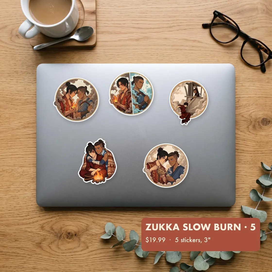 Zuko and Sokka transition from bitter enemies to tentative allies and eventually to something much deeper., view 2