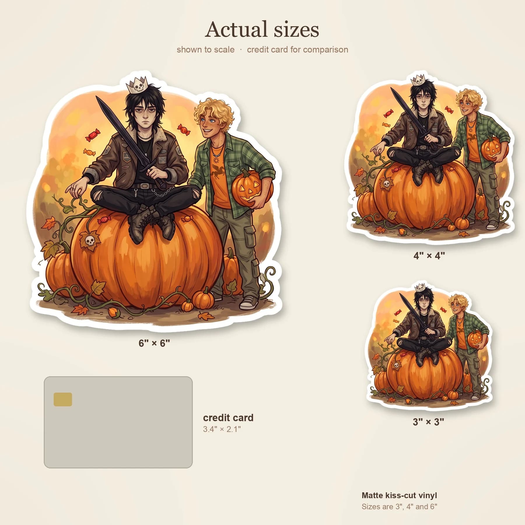 Nico sits comfortably on an armchair summoned entirely from skeletal remains, placed right in the middle of the camp pumpkin patch. A few carved jack-o-lanterns rest at his feet as he sips a warm cup , view 4