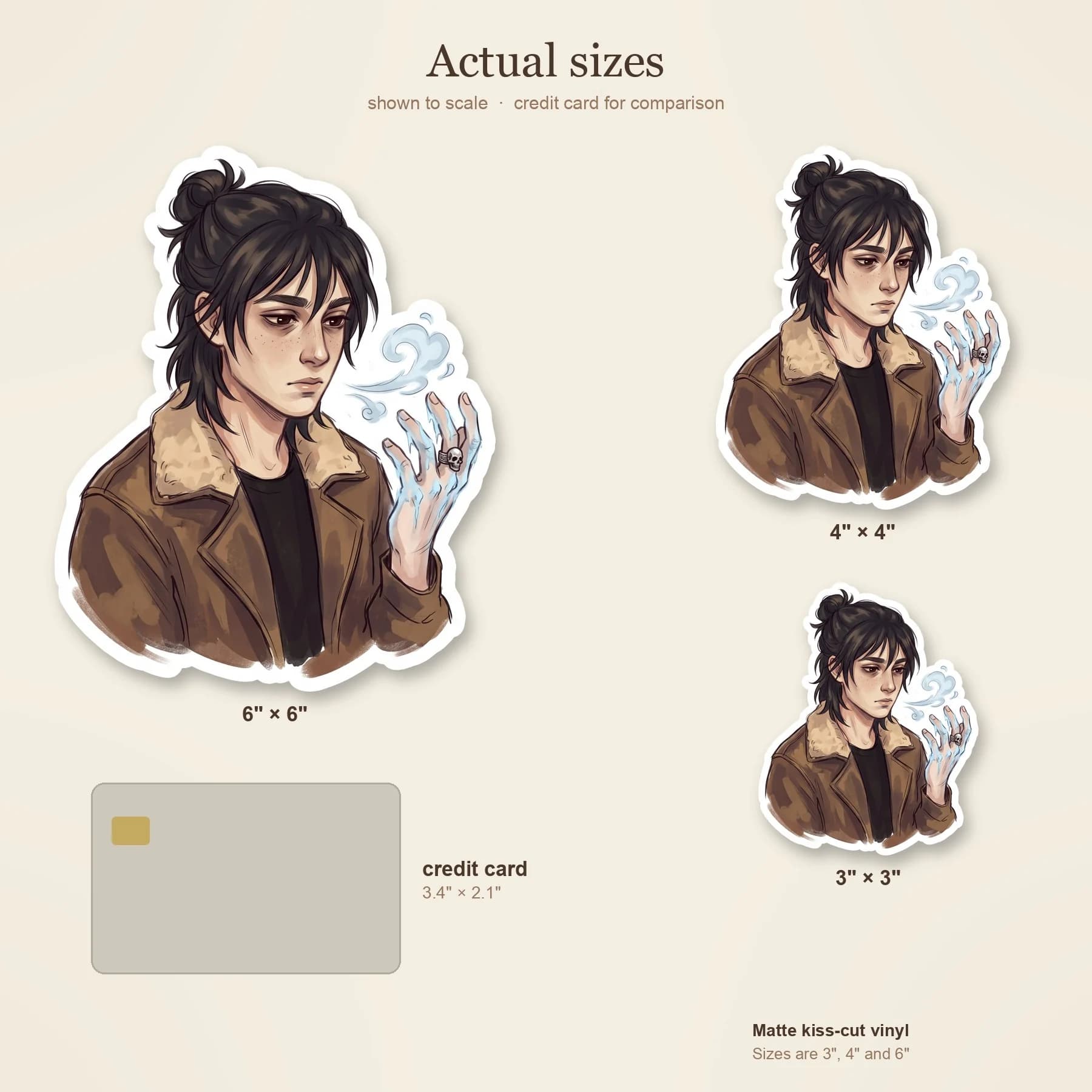Frost creeps outward from Nico as his emotions trigger his chilling underworld powers. The design captures the delicate ice crystals forming around his hands, a physical manifestation of his sorrow an, view 4