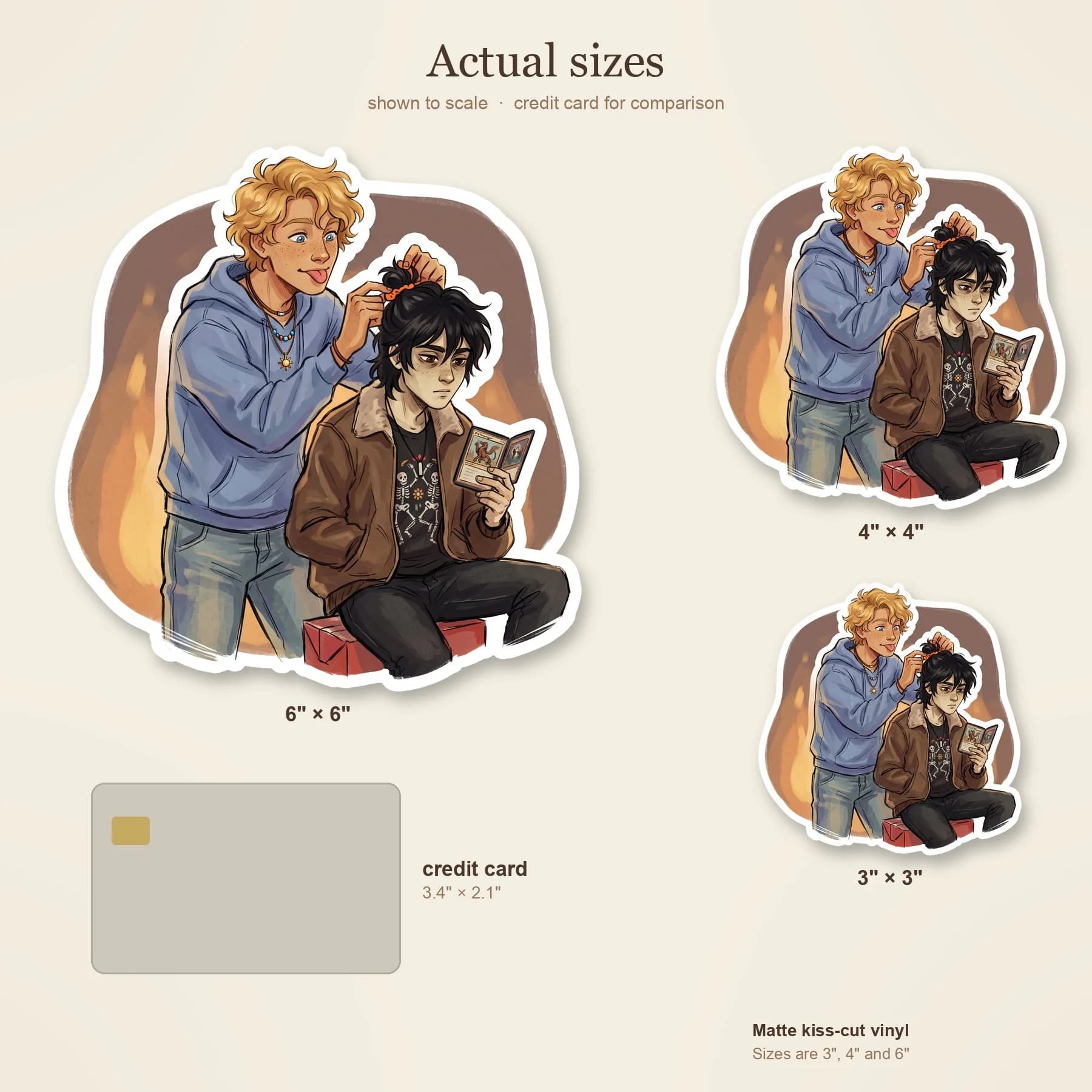 Nico stands behind Will with quiet focus, gathering blonde curls into a neat ponytail. Will sits patiently with his eyes closed, enjoying a rare moment of domestic peace before the day begins., view 4