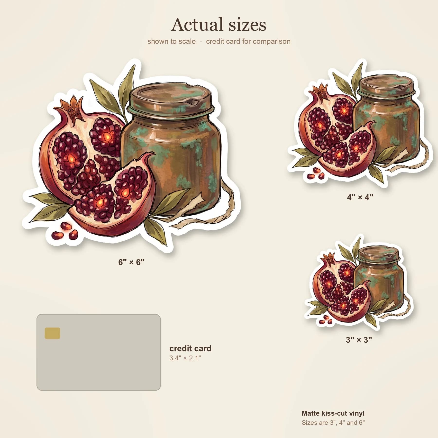 Six ruby-red pomegranate seeds rest beside a sealed celestial bronze jar, casting long dark shadows. The items symbolize Nico's painful time trapped by the giants and his deep connection to the quiet , view 4