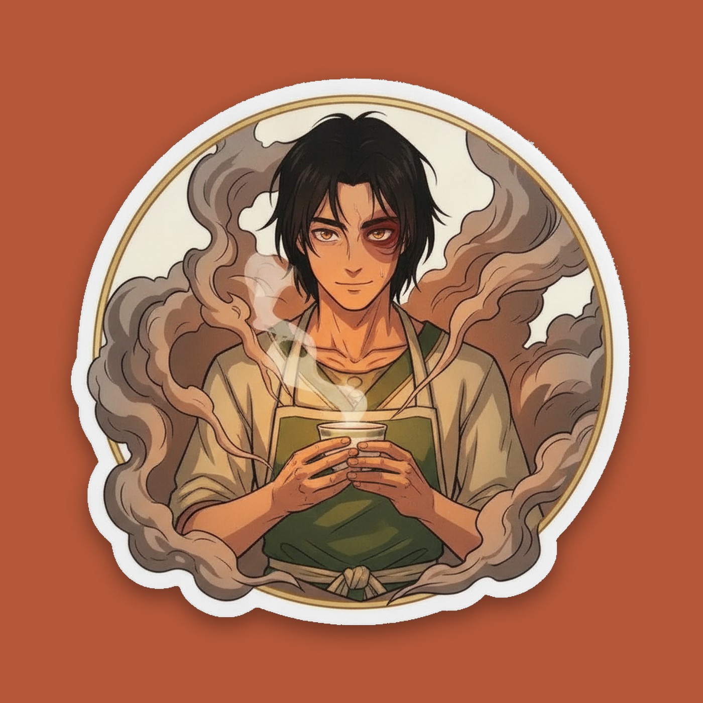 Tea & Quiet Sticker