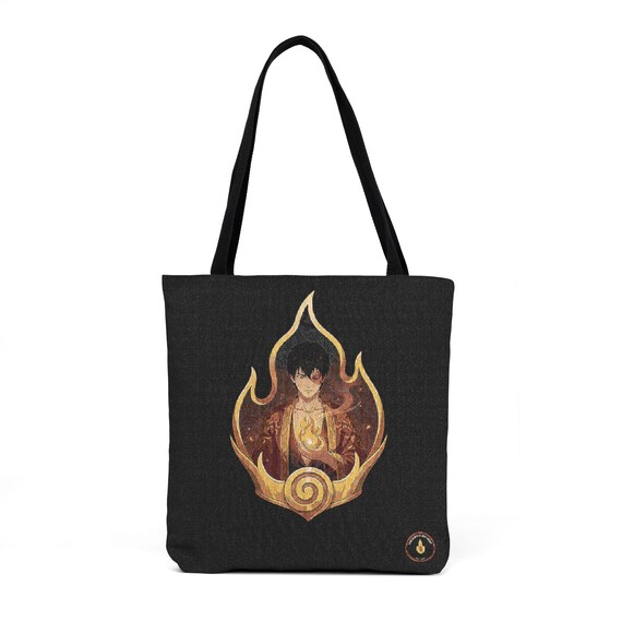 fire prince flame-crown tote